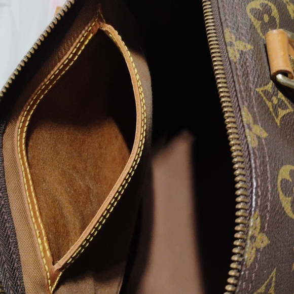 FLASH SALE! Authentic Louis Vuitton Monogram 30 Handbag W Dust Bag SP0929 - Picture 11 of 14